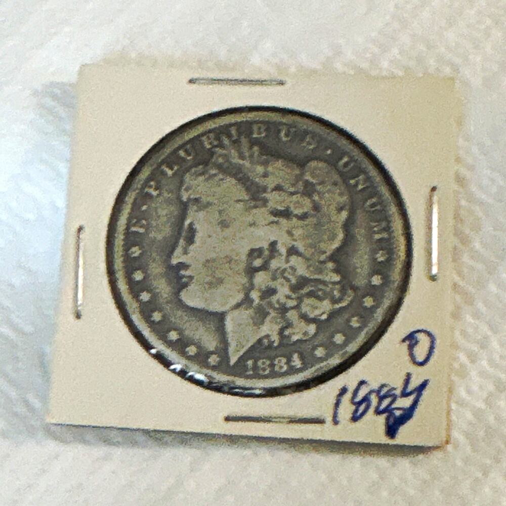 1884 O Morgan Silver Dollar $1 New Orleans Circulated